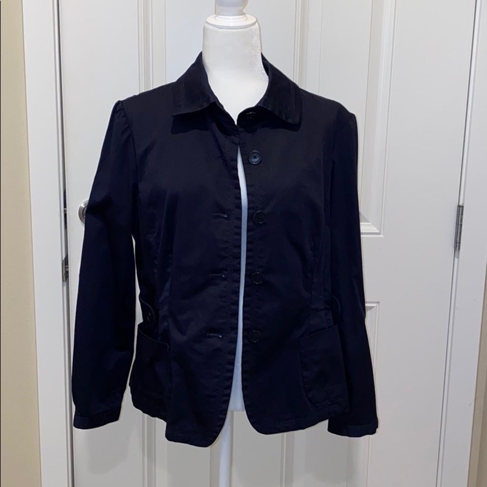EUC Faconnable Lightweight Single Button Jacket L